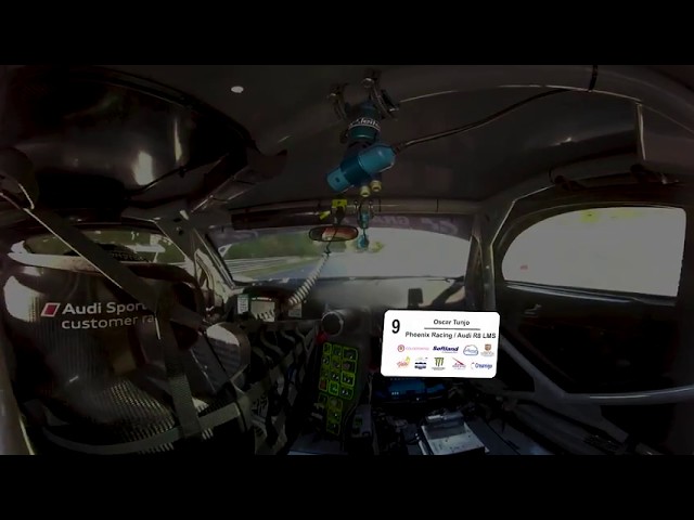 360° Onboard Phoenix Racing VLN 08 2018 Oscar Tunjo