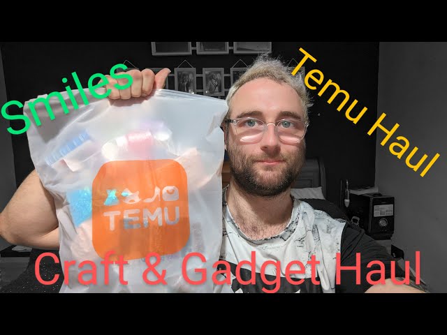 Temu haul | Craft | Gadget & Smiles | Not Sponsored