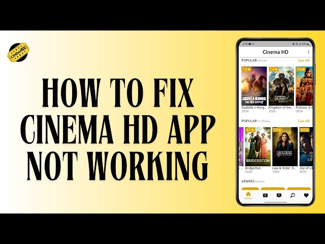 How to Fix Cinema HD App Not Working 2024 I Cinema HD Not Loading Streams