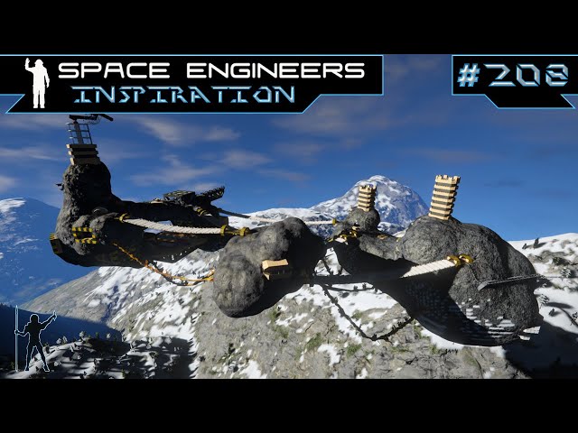 Space Engineers Inspiration - E208: RSN DEFIANCE REFIT, French Town WW2, & Dr.K Research Island