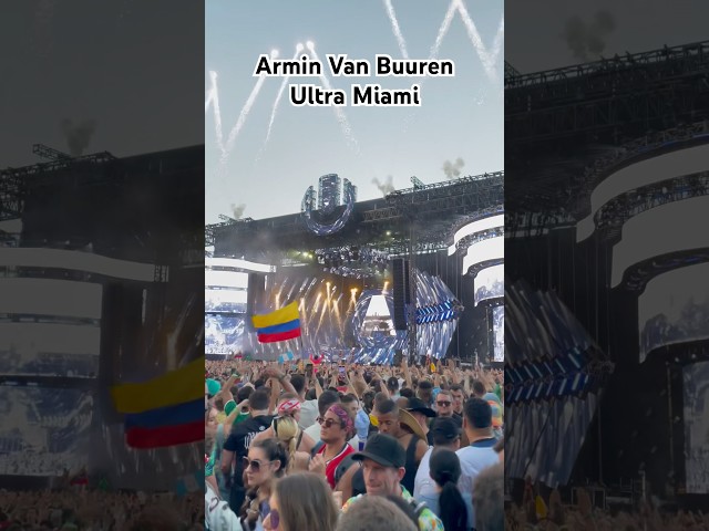 Armin Van Buuren Ultra Miami #arminvanbuuren #ultramiami #ultra