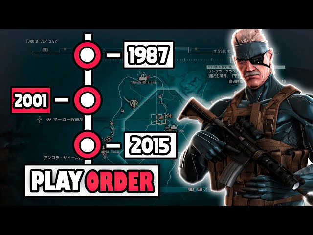 How To Play Metal Gear in The Right Order!