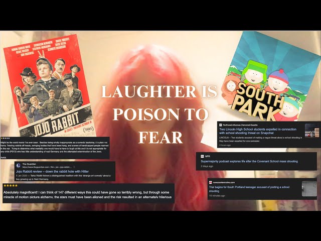 LAUGHTER IS POISON TO FEAR- A 5 MINUTE VIDEO ANALYSIS