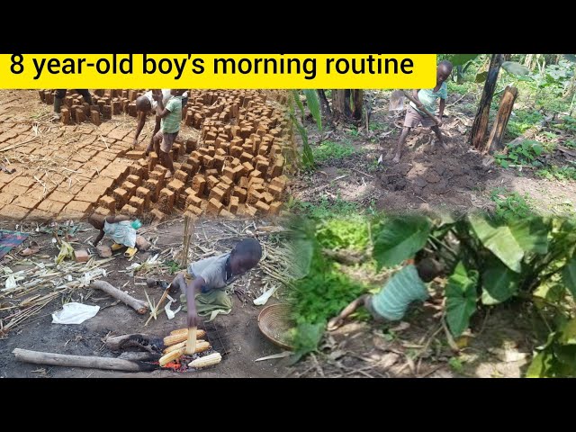 8year old  boy's Morning Routine
