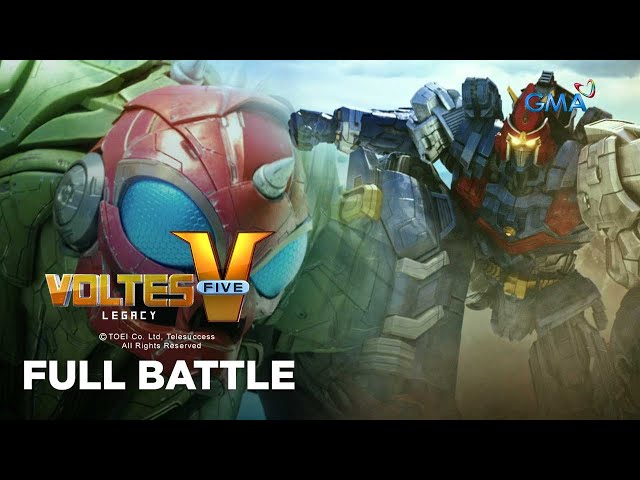 Voltes V Legacy: Voltes V versus Bomboz (Full Battle)