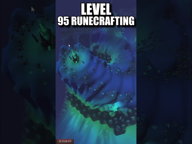 Level 95 Runecrafting, Max Progression #shorts