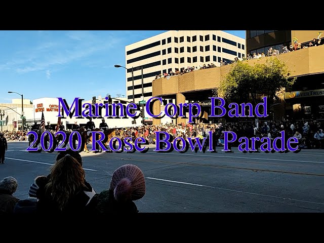 Marine Corps Band 2020 Rose Parade