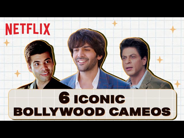 ICONIC Cameos In Bollywood | Kartik Aaryan, Shah Rukh Khan, Kajol & More | Netflix India