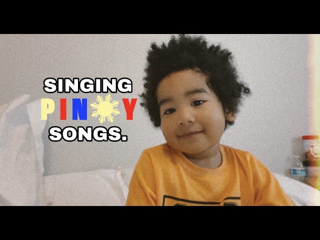 Teaching my 2-year old son Filipino nursery rhymes | Leyra Anne