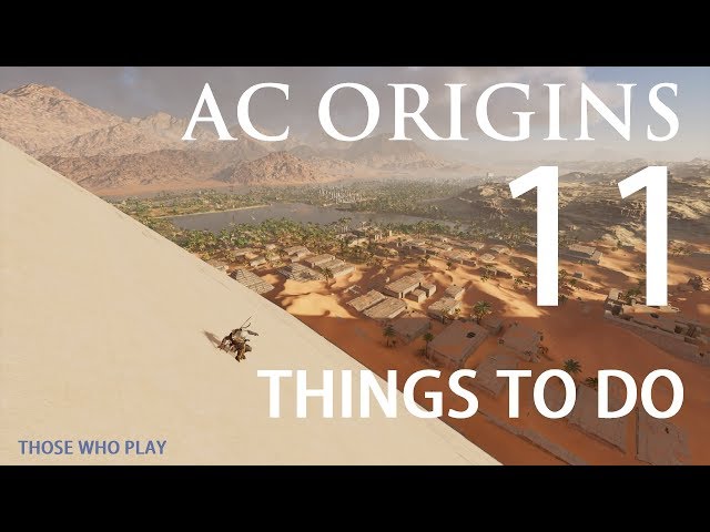 Lonely Assassin's Guide to Egypt: 11 Things To Do In AC Origins