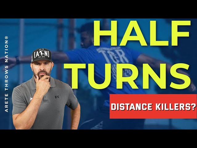 Shot Put & Discus Throws Drill- Half Turns- 🪦 Is it killing your throw?