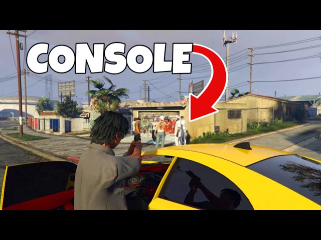 GTA 5 Hood RP CONSOLE (CAUGHT THE OPS LACKING)