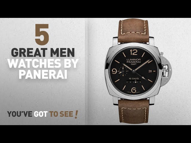 Top 10 Panerai Men Watches [ Winter 2018 ]: Panerai Luminor PAM00533