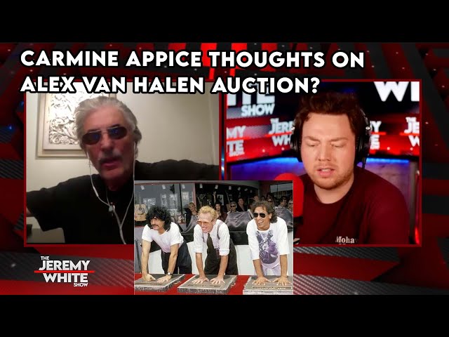 Carmine Appice on Alex Van Halen "Drum Auction" | Interview 2024