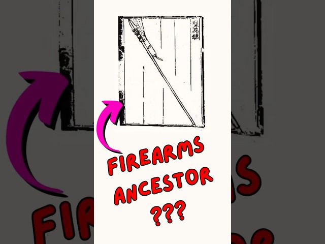 The FIRST firearm ??? #shorts #education