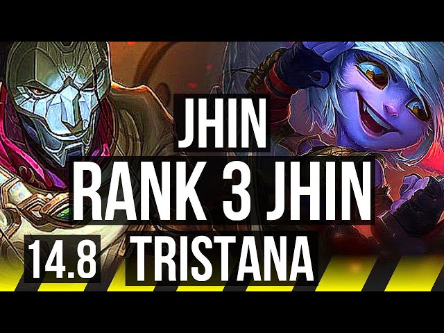 JHIN & Thresh vs TRISTANA & Lulu (ADC) | Rank 3 Jhin, 11/3/19 | EUW Challenger | 14.8