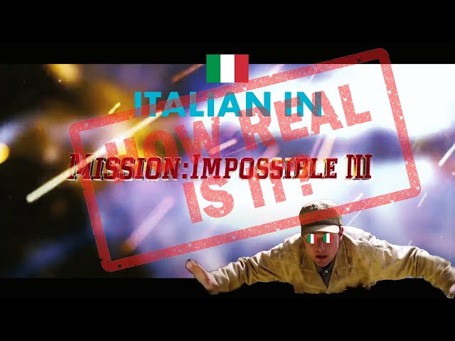 Language Expert reacts to Italian in Mission Impossible 3 – HOW REAL IS IT