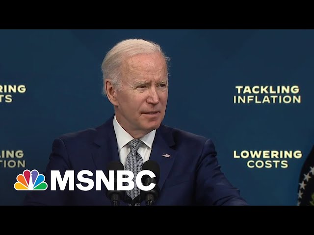 Biden Promotes Plan That 'Attacks Inflation And Grows The Economy'