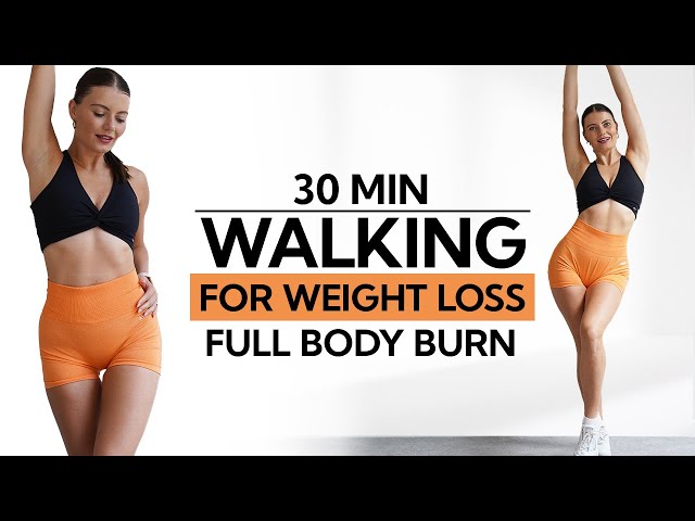 30 MIN METABOLIC WALKING EXERCISES FOR WEIGHT LOSS- No Jumping | Standing | Walk at Home