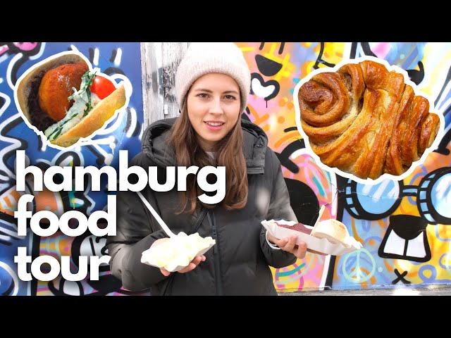 STREET FOOD in the North of GERMANY (Hamburg street food tour)