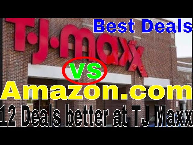 Amazon no longer the best deal site? | Amazon Vs TJ Maxx | 12 Things cheaper at TJ Maxx Vs Amazon