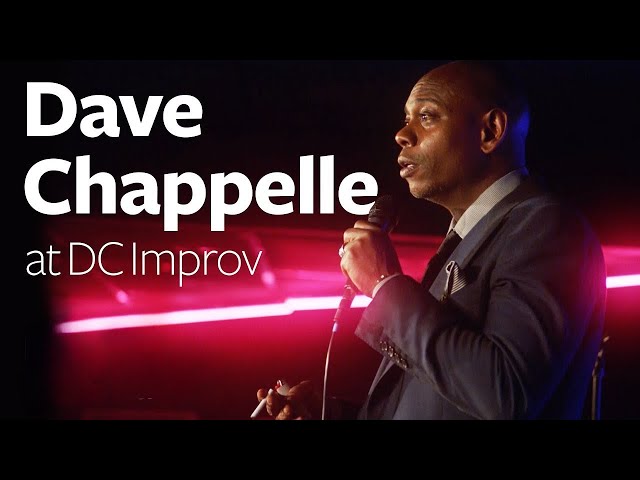 Dave Chappelle with Mom and others at DC Improv