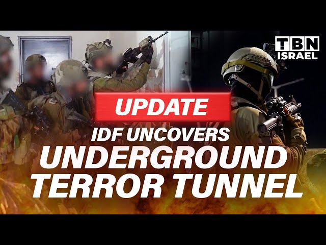 Israel-Hamas War: IDF DESTROYS Hamas Buildings & UNCOVERS An Underground Terror Tunnel | TBN Israel