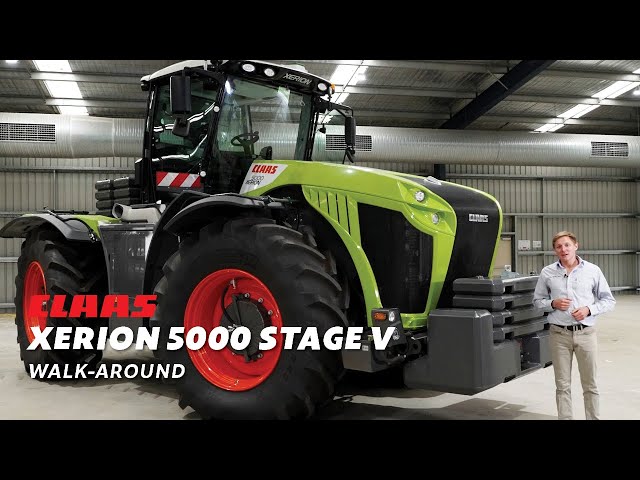CLAAS XERION 5000 Stage V Walk-Around | CLAAS Harvest Centre