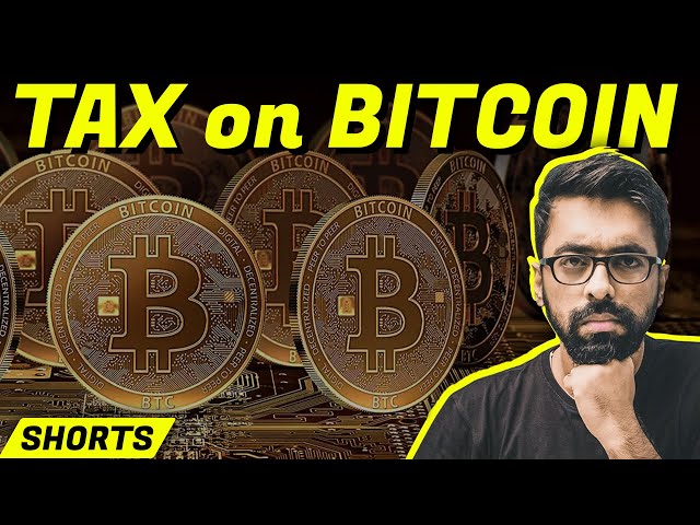 🟩Tax on BITCOIN (Cryptocurrency)? #shorts