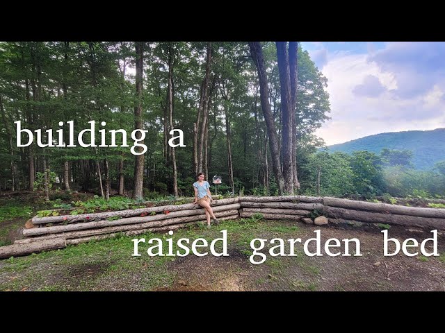 3 Months of Building a Raised Garden Bed - Start to Finish