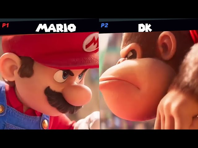 Mario Bros Movie: Mario vs Donkey Kong but with Smash Bros