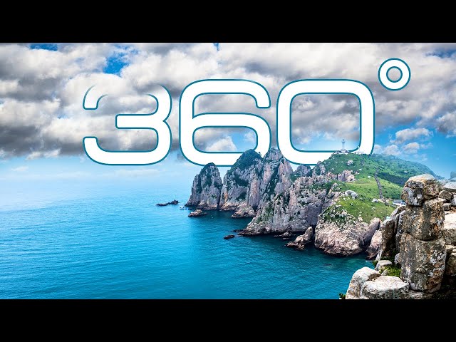 360° Video, Most amazing Island in South Korea : Maemuldo 8K VR video