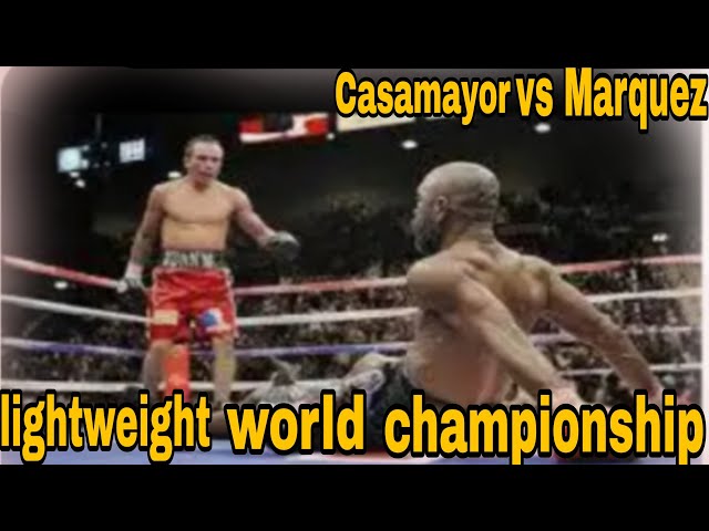 Marquez vs Casamayor ( knockout boxing full flight & highlights )