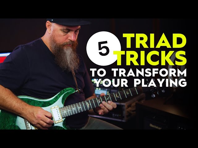 5 Mind-Blowing Triad Tricks to Elevate Your Worship Guitar Playing