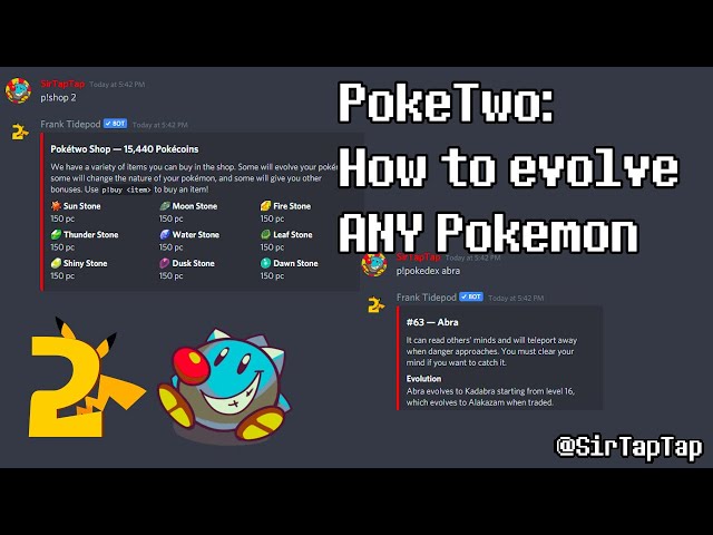 PokeTwo Guide: How to evolve ANY Pokemon! (Forms & Megas Too)