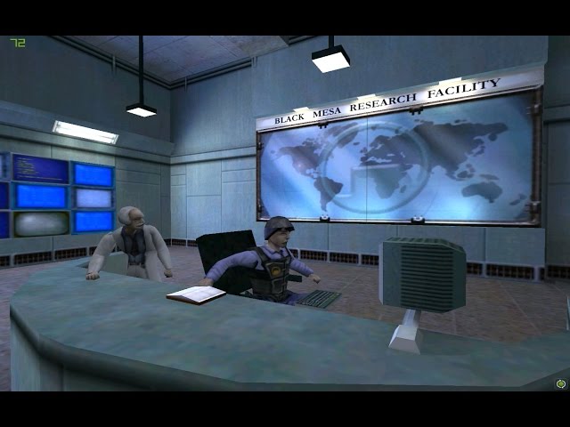 HALF-LIFE (PC) Part-1 gameplay, 1998, Sierra Studios/Valve Corporation