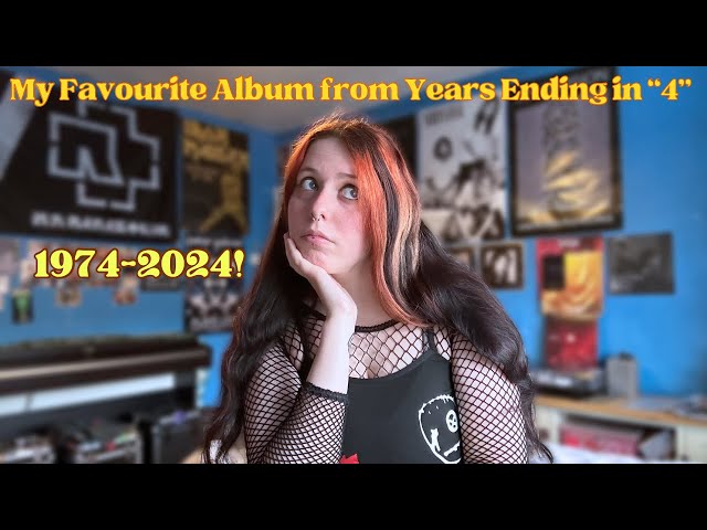 My Favourite Albums from Years Ending In “4” || 1974-2024