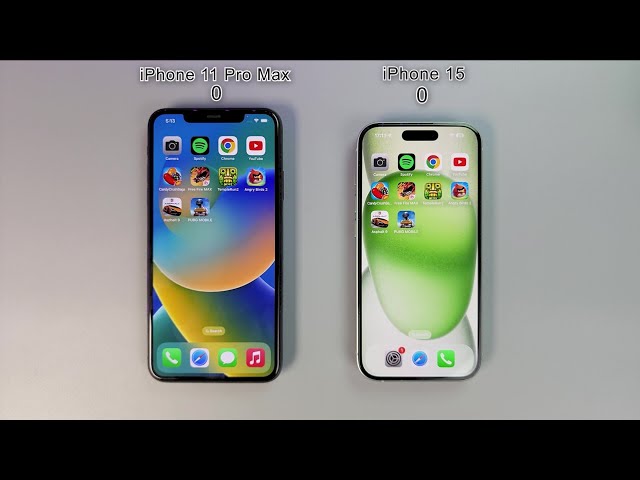 iPhone 15 vs iPhone 11 Pro Max | Speedtest & Camera Comparison