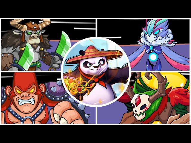 Panda Master Fight All Bosses Gameplay Android