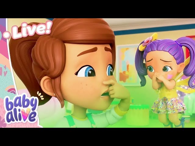 🔴 LIVE: Baby Alive Official 👶 The Babies Make A Strange Smell 💩 Family Kids Cartoons Livestream |