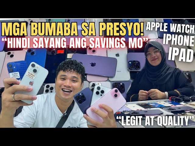 Nag BABA sa Presyo ng iPhone, iPad and Apple Watch - Sulit Mong Mabibili sa Shop na Ito!