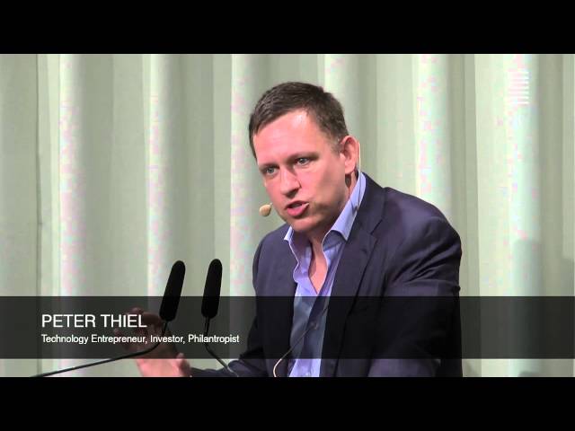 Lunch Talk mit Peter Thiel