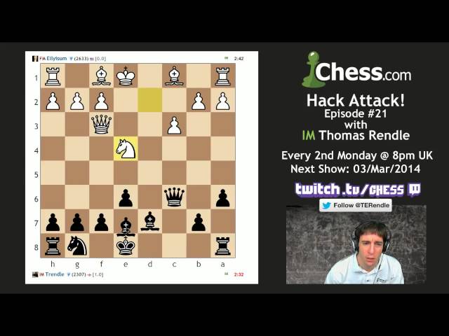 Twitch Chess: "Hack Attack" Episode 21!