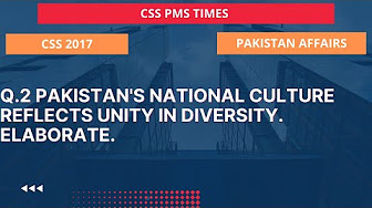 Pakistan Affairs CSS 2017