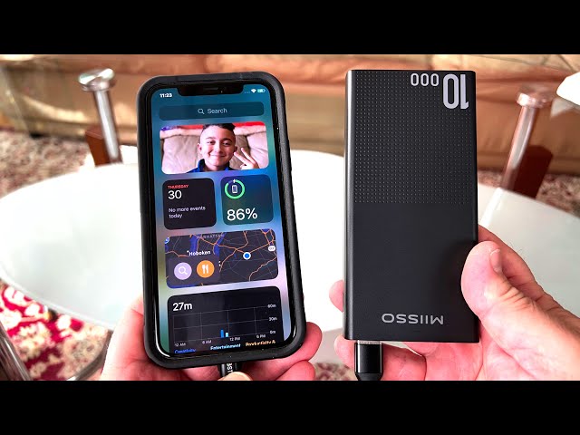 10000mAh Portable Power Bank Review MIISSO Fast Charging 3.1 A