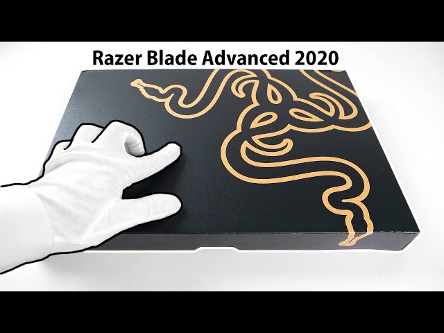 Razer Blade Advanced Gaming Laptop Unboxing (2020) - Can it run Crysis Remastered?