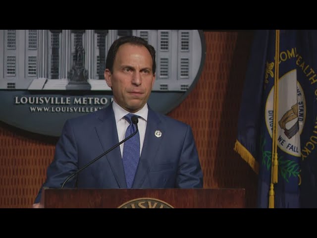 Louisville mayor committed to improving LMPD after string of sexual harassment lawsuits