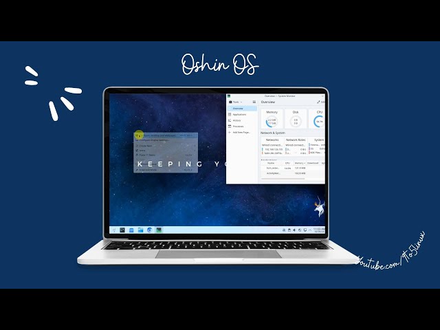 Oshin OS — Completely Free — Secured from Core — Portable — Compatible