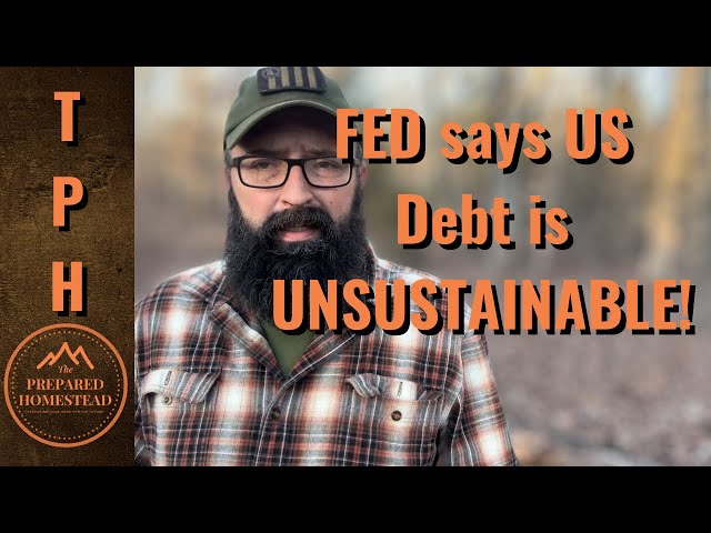 FED says US Economy is UNSUSTAINABLE!