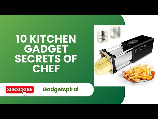 Top 10 Amazon Kitchen Gadgets ( Secret Of Chefs 🤫 )